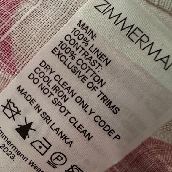 Zimmerman Lexi Floral Long Wrap Dress Size  0 (4 US) NWT - Picture 12 of 12